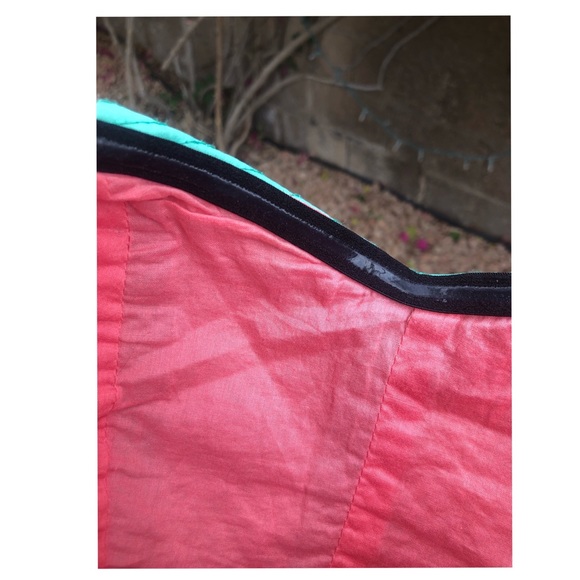 Band of Gypsies Pink & Mint Strapless Dress - Picture 4 of 4